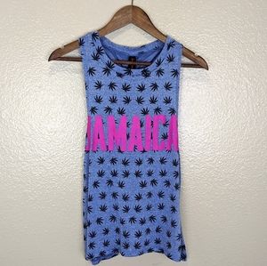 Sun Kissed Island Jamaica Pot Leaf Tank